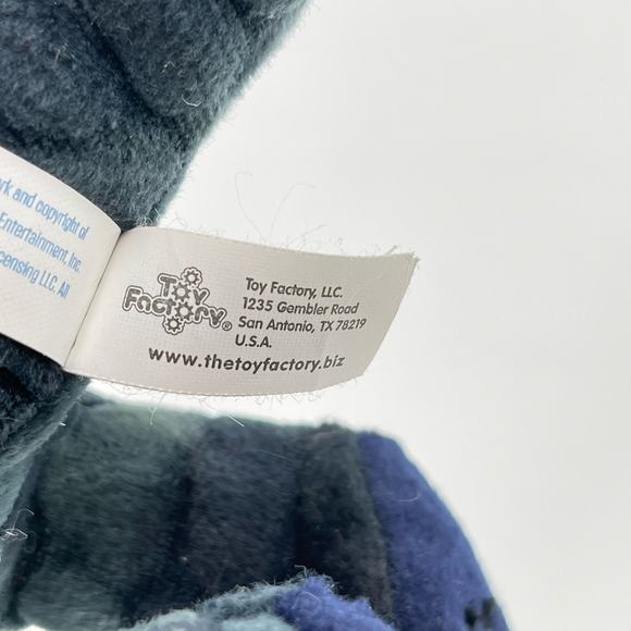 7" Jurassic World Blue Velociraptor Plush Dinosaur Raptor Toy Factory Park - Picture 8 of 10